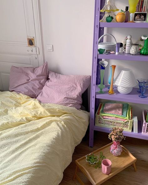 Pastel Bedroom, Pastel Room Decor, Dekorasi Kamar Tidur, Pastel Room, Pretty Room, Dreamy Room, Cute Room Decor, Cozy Room, Room Inspiration Bedroom