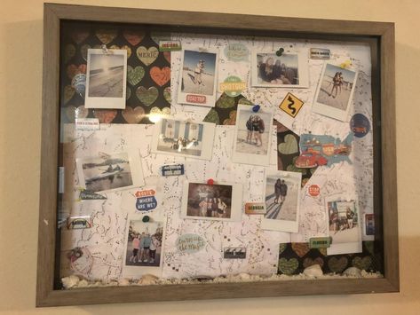 How to Make a Shadow Box: A DIY! Road Trip To Florida, Photo Insert Cards, Trip To Florida, Diy Photo Frames, Do It Yourself Projects, Charleston South Carolina, Plymouth, Craft Stores, Photo Frames