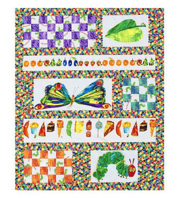 Caterpillar Quilt Pattern, Very Hungry Caterpillar Quilt, Quilt Pattern Free, Daisy Pillows, Free Motion Designs, Bear Quilts, Ring Toss, Free Quilt Patterns, The Very Hungry Caterpillar