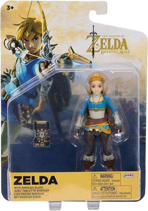 Amazon.com: Nintendo The Legend of Zelda: Breath of The Wild 5-inch Action Figure Zelda with Sheikah Slate : Toys & Games Sheikah Slate, Zelda Breath Of The Wild, Legend Of Zelda Breath, Zelda Breath, Breath Of The Wild, The Legend Of Zelda, Legend Of Zelda, The Wild, Action Figure