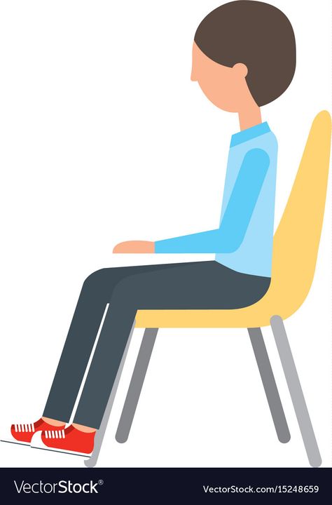 Armenia Azerbaijan, Serbia And Montenegro, Man Sitting, Doctor Office, Vector Illustration Design, Germany And Italy, East Germany, Plastic Chair, Animated Drawings