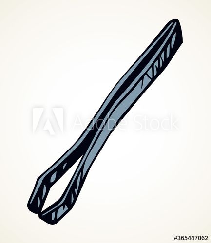 Metal tweezers. Vector drawing icon #AD , #tweezers, #Metal, #Vector, #icon, #drawing Kids Artwork, Vector Drawing, Design Display, Tweezers, Display Ideas, Stock Vector, Drawings, Design