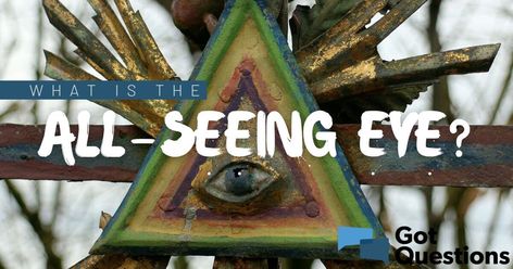 What is the all-seeing eye? Is the all-seeing eye a satanic symbol? How is the all-seeing eye a symbol of free masonry? Satanic Symbol, Eye Spiritual, Seeing Eye, All Seeing Eye, All Seeing, Spiritual Meaning, A Symbol, An Eye, The Meaning