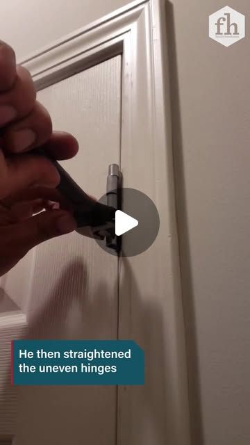 Family Handyman on Instagram: "Have a door that sticks? Try this tip! 📹: @carpentry_bymar #stickingdoor #doorhack #diyer #homeownerproblems" Handyman Hacks, Painting Hacks, House Repair, Building Tips, Do It Yourself Crafts, Family Handyman, Building Ideas, House Projects, Household Tips