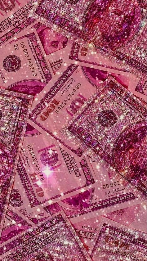 Money Pink, Sparkly Iphone Wallpaper, Pink Money, Pink Wallpaper Ipad, Pink Glitter Wallpaper, Phone Wallpaper Pink, Blue Aesthetic Pastel, Wallpaper Pink