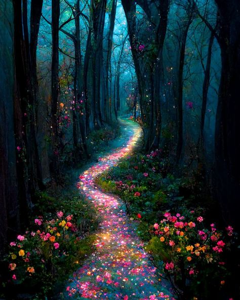 Magic Places Fantasy Dreams, Rasy Koni, Fantasy Forest, Fotografi Alam Semula Jadi, Pretty Landscapes, Fantasy Art Landscapes, Magical Forest, 판타지 아트, Pretty Wallpapers Backgrounds