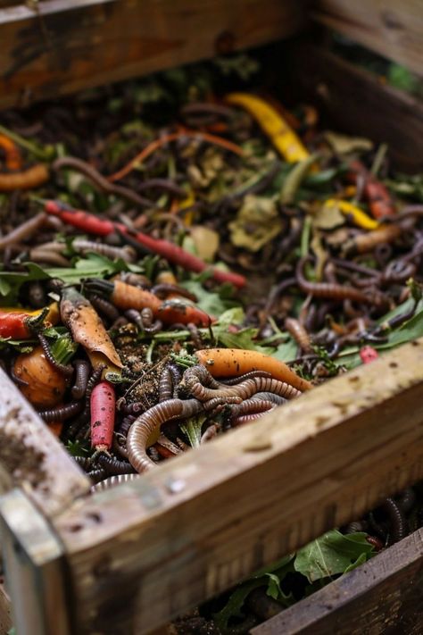 DIY Worm Composting is a fantastic and eco-friendly choice for any home! 🪱🌿 Made with simple materials and beneficial worms, this composting method is a delightful blend of sustainability and practicality. Quick to set up and bursting with rich nutrients, DIY Worm Composting is perfect for a refreshing garden project or special eco-friendly endeavor. Indulge in this green twist on a classic favorite today! 😋🌱 #DIYWormComposting #EcoFriendlyGardening #SustainableLiving #GreenProjects Compost Aesthetic, Diy Worm Compost Bin, Food Compost, Composting Methods, Worm Composting, Eco Friendly Garden, Worm Farm, Urban Homesteading, Composting