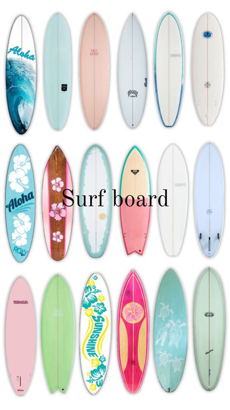 Pretty Surfboard, Surfboard Stand, Beachy Room Decor, Beach Decorations, School Camp, Beachy Room, Long Board, Surfing Pictures, Surf Boards