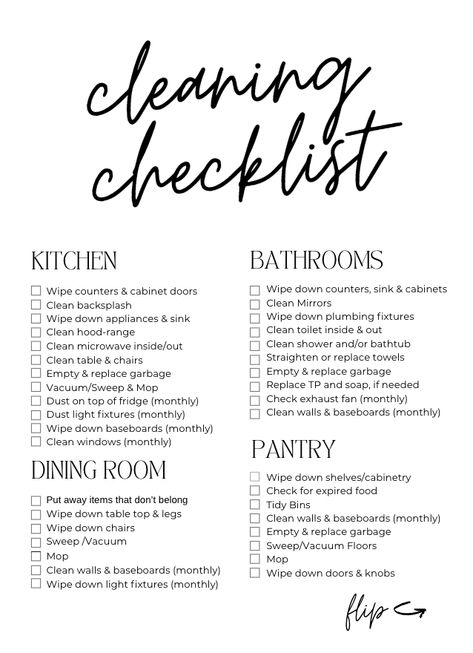 Entryway Cleaning Checklist, Daily Cleaning Checklist For Working Mom, Professional House Cleaner Checklist, On Top Of Fridge, Professional Cleaner Checklist, Professional Cleaning Checklist, Keeping A Clean House, Deep Cleaning Lists, Top Of Fridge