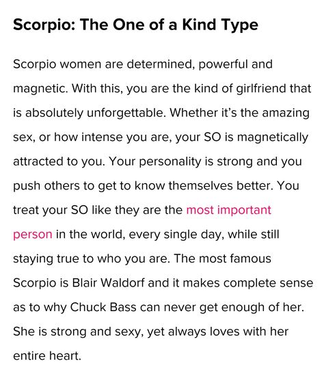 Type of girlfriend based on zodiac Scorpio Girlfriend, Queen Sign, Scorpio Eyes, November Born, Type Of Girlfriend, Scorpio Women, Zodiac Characters, Scorpio Love, Scorpio Zodiac Facts