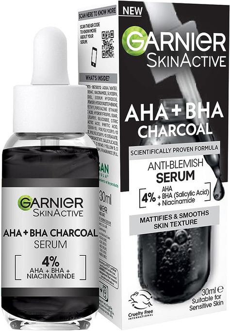 Painful Acne, Improve Appearance, Garnier Skinactive, Best Face Serum, How To Reduce Pimples, Garnier Skin Active, Smooth Skin Texture, Uneven Skin Texture, Aha Bha