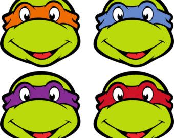 Ninja Turtle Faces Free Cliparts That You Can Download To You Michelangelo Ninja Turtle, Ninja Turtle Birthday Party, Ninja Turtle Invitations, Turtle Birthday Party, Ninja Turtle Mask, Boys Birthday Party Favors, Mutant Ninja Turtles Party, Turtle Birthday Parties, Tmnt Birthday