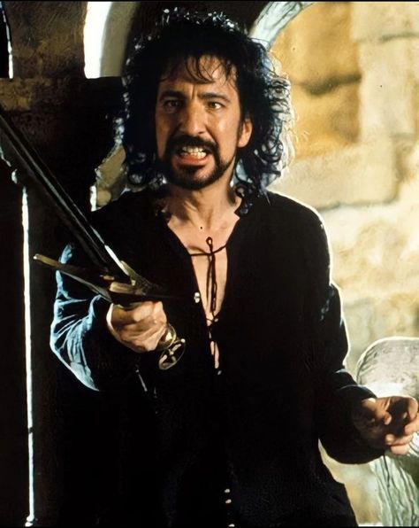 Alan Rickman Robin Hood, Robin Hood Prince Of Thieves, Sheriff Of Nottingham, Prince Of Thieves, Alan Rickman Movies, French Film, Emotional Photos, Professor Snape, Theatre Actor