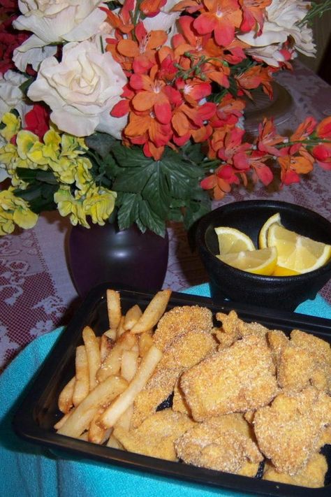 DEEP FRIED SWAI FISH AND CHIPS FOR TWO Fried Swai Fish, Fried Swai, Swai Fish, Dinner For 2, Fried Fish Recipes, Fried Fish, Fish And Chips, The Fish, Deep Fried