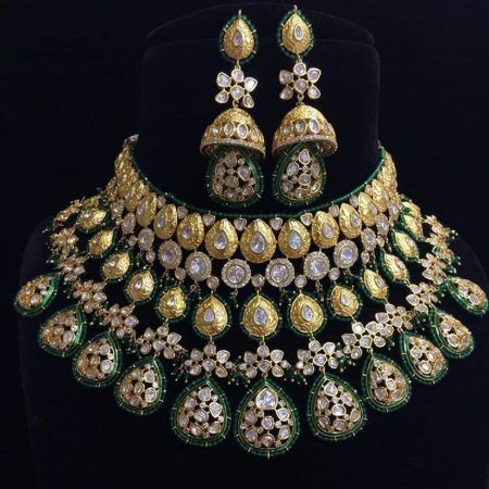 Bridal Jewellery Indian Royals, Bridal Jewellery Inspiration, Bridal Jewellery Design, Bridal Choker, Jewelry Set Design, Jewellery Indian, Antique Jewelry Indian, Bridal Jewelry Collection, Bridal Fashion Jewelry