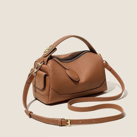 Leather hobo handbags