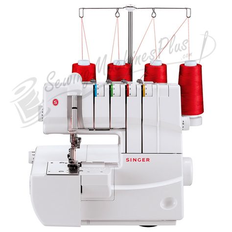 Singer 14T970C Cover Stitch Serger Singer Overlock, Coverstitch Machine, Sewing Seams, Spool Holder, Different Stitches, Baby Lock, Thread Spools, Singer Sewing, Scan And Cut