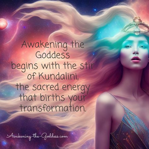 AWAKENING THE GODDESS begins with the stir of Kundalini

The Sacred Feminine energy that births your Transformation

~~~
Kundalini Goddess Activation Sessions ONLINE & IN PERSON in GOZO (Sacred, sacred, magical location) Coming SOON - October 2024

www.awakening-the-goddess.com Kundalini Goddess, Sacred Feminine, The Goddess, Feminine Energy, Coming Soon, Energy