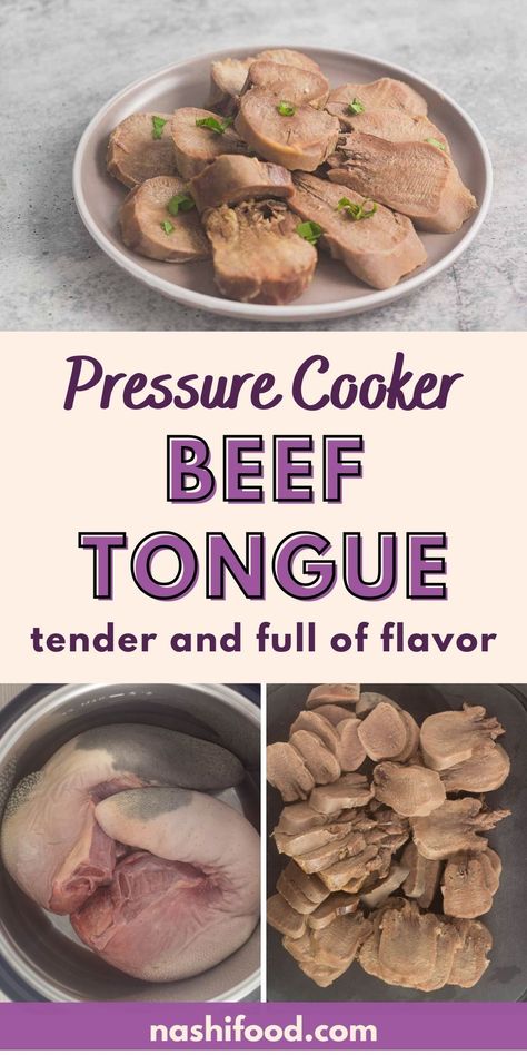 Instant Pot Beef Tongue, Beef Tongue Recipes Instant Pot, Beef Tounge Recipes Crock Pot, Ox Tongue Recipe, Beef Tongue Stew, Dump Recipes, Beef Tenderloin Recipes, Deer Recipes, Beef Tongue