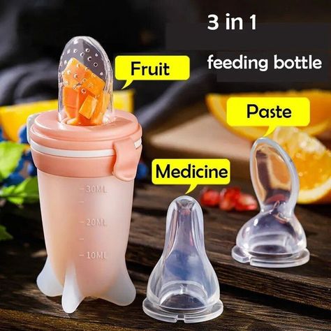 Feeding Bottles For Baby, Baby Feeding Bottle, Baby Feeding Bottles, Rice Porridge, Feeding Bottle, Food Medicine, Silicone Bottle, Silicone Babies, Drink Milk