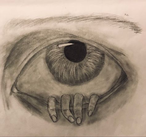 Hand Coming Out Of Eye, Hand Pulling Eye Down Drawing, Pulling Eyes Down Drawing, Angry Eyes Drawing, Eye References, Eye Drawings, Angry Eyes, Inspo Art, Fairy Drawings