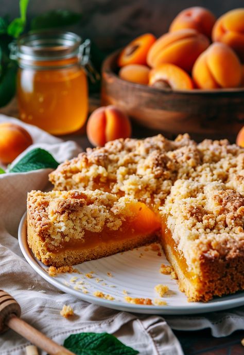 Learn How to Cook Apricot Cake Recipes For Free | Recipes You'll Love, Made Easy! Apricot Desserts, Apricot Galette, Apricot Delight, Apricot Dessert, Apricot Slice, Apricot Pie, Marmalade Cake, Trendy Recipes, Crispy Parmesan Potatoes