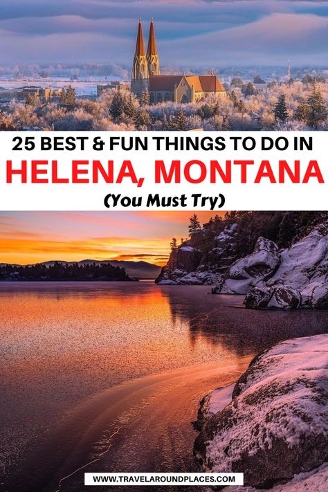 25 Best & Fun Things to do in Helena Montana You Must Try | best things to do in Helena | unique things to do in Helena | top things to do in Helena | outdoor things to do in Helena | places to visit in Helena | things to see in Helena | #helena #thingstodo #roadtrip #travelbucketlist #ustraveldestinations Helena Montana Things To Do, Helena Mt, Helena Montana, Montana Travel, Centennial Park, Us Travel Destinations, Glacier National Park, Boat Tours, Park City