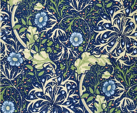 Morris Blue And Green Wallpaper, William Morris Wallpaper, Morris Wallpapers, William Morris Art, William Morris Designs, Whatsapp Wallpaper, English Art, Pre Raphaelite, Wallpaper Designs