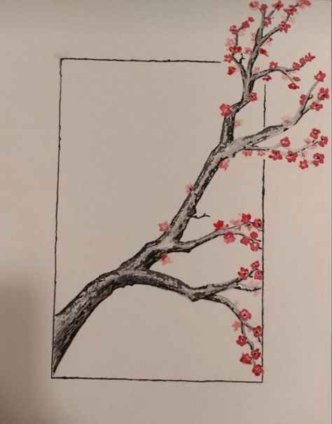 Blossom Tree Sketch, Cherry Blossom Tree Sketch, Blossom Tree Tattoo, Pink Blossom Tree, Tree Sketch, Tree Sketches, Planting Hydrangeas, Pink Wine, Blossom Tree