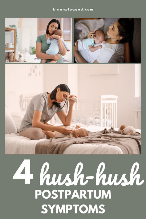 Postpartum emotions are especially overwhelming when you're a first time mom and not expecting them. No one discusses these four emotions! Postpartum Emotions, Postpartum Symptoms, First Time Mom, Postpartum Recovery, First Time Moms, Postpartum, First Time