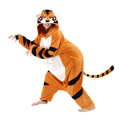 tiger Tiger Fancy Dress, Rick And Morty Costume, Tiger 2, Tiger Costume, Funny Pajamas, Cartoon Costumes, Safari Theme Party, Halloween Express, Adult Pajamas