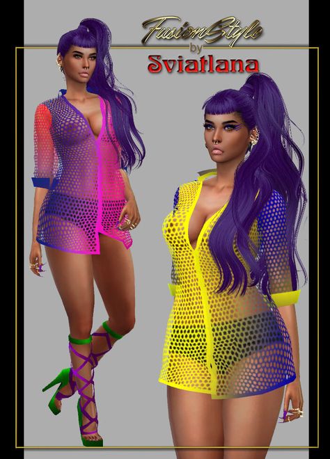 Transparent Clothing, Sims 4 Anime, Imvu Outfits Ideas Cute, Sims4 Clothes, Best Mods, Fishing Net, Sims 4 Clothing, Cc Finds, Sims 4 Cc