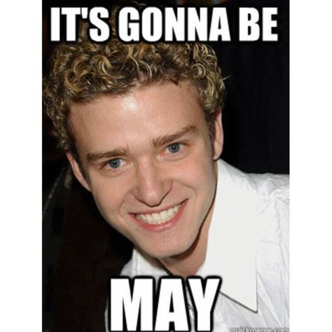 It's gonna be MAY! 🤣 Justin Timberlake Meme, Shia Labeouf, Logan Lerman, Happy May, Amanda Seyfried, Justin Timberlake, I Smile, Bones Funny, Pigs