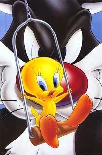 . Tweety Bird Wallpaper, Tweety Bird Quotes, Looney Tunes Wallpaper, Tom Et Jerry, Bird Quotes, Looney Tunes Characters, Looney Tunes Cartoons, Morning Cartoon, Bird Poster