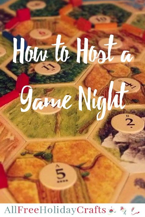 How to Host a Game Night | These game night ideas are perfect for parties. Catan Party, Host Game Night, Game Night Ideas, Board Game Party, Pto Ideas, Bad Moms Club, Settlers Of Catan, Diy Playground, Diy Party Favors