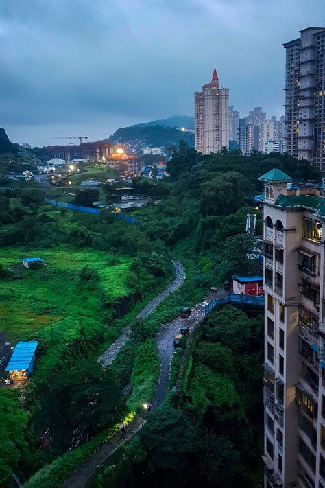 Nature vs Man made jungle. Beautiful blue hour shot of green lush spread all over the area. Few years down the line, this vacant place would be all gone :( Till then just gotta enjoy this view. Does this place even look like Mumbai to you ;) #nature #green #rainy #mumbai #powai #hiranandani #greenscenery #scenery #buildings #jungle #greenmumbai #cleanmumbai #greenlush Rainy Mumbai, Hiranandani Powai, Powai Mumbai, Green Scenery, Birthday Quotes For Me, Phone Things, Quotes For Me, Nature Green, Blue Hour