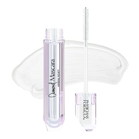 Amazon.com : Physicians Formula Mineral Wear Diamond Mascara Clear Diamond, Dermatologist Tested, Opthahlamologist Approved, Sensitive Eyes : Beauty & Personal Care Mascara Clear, Best Drugstore Mascara, Pacifica Beauty, Clear Mascara, Drugstore Mascara, Lashes And Brows, Brow Mascara, Diamond Dust, Cruelty Free Brands