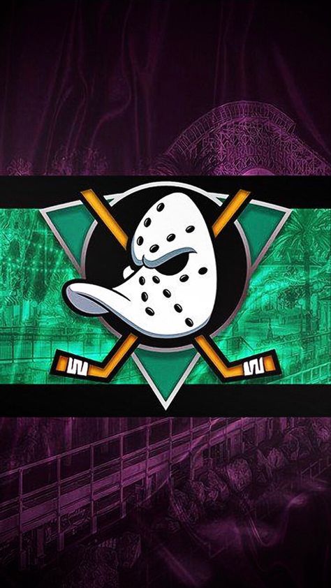 Anaheim Ducks Hockey, Nhl Wallpaper, Ducks Hockey, Duck Wallpaper, Apple Iphone Wallpaper Hd, Hockey Logos, Nhl Logos, Mighty Ducks, Ice Hockey Teams