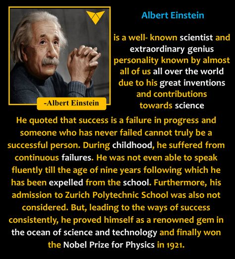 Albert Einstein Theory Of Relativity, Albert Einstein Facts, Motvational Quotes, Mathematics Worksheets, Stories Of Success, Theory Of Relativity, Knowledge Facts, General Knowledge Facts, Boys Dpz