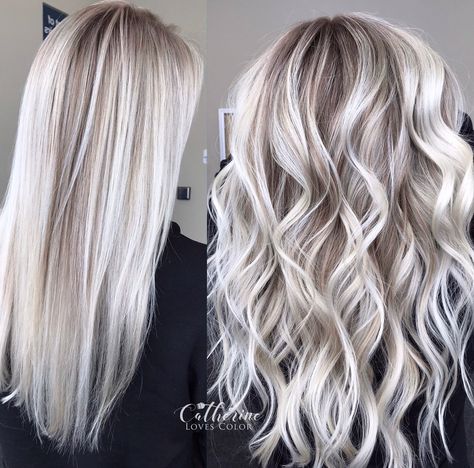 Platinový Blond, Ice Blonde Hair, Platinum Blonde Hair Color, Icy Blonde Hair, Silver Blonde Hair, Kadeřnické Trendy, Silver Blonde, Icy Blonde, Ash Blonde Hair