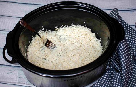 Crock Pot Rice Recipe - Cooking Fluffy Basmati or Jasmine Rice In Crockpot, Cooking Basmati Rice, Seared Chicken Breast, Cooking Jasmine Rice, Cheesy Chicken Broccoli, Broiled Chicken, Cook Rice, Easy Chicken Breast, Crockpot Recipes Beef