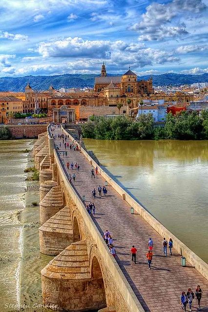 Roman Bridge, Relaxing Gif, Sedona Az, Beautiful Places On Earth, Dream City, Andalusia, Spain Travel, Holiday Destinations, Nature Travel