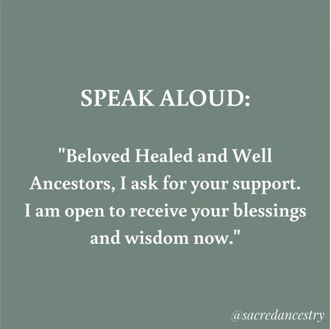 Ancestral Healing Quotes, Ancestor Affirmations, Ancestors Quotes Spiritual, Ancestors Prayers, Ancestor Healing, Ancestor Prayer, Ancestors Spiritual, Ancestral Work, African Orishas