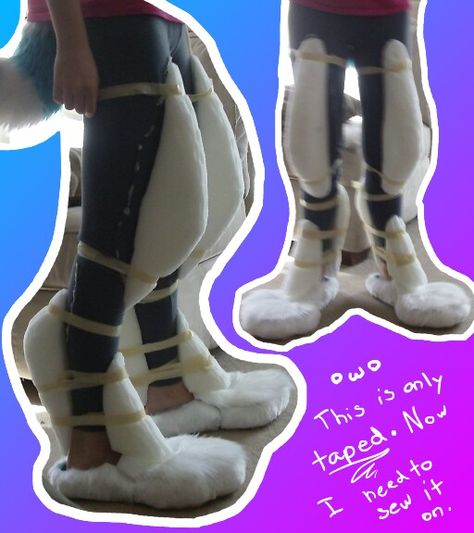 Ajani legs? Fursuit Legs, Fursuit Tutorial, Animal Costumes, Cosplay Tutorial, Cosplay Diy, Cosplay Tips, Stilts, Cosplay Props, Diy Costumes