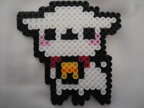 Sheepy perler beads by PerlerHime Tumblr Pattern, Hamma Beads Ideas, Easy Perler Bead Patterns, Perler Creations, Pixel Beads, Pearl Beads Pattern, 8bit Art, Fusion Beads, Hama Beads Design