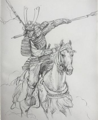 Samurai sketch between project. #sketch #sketching #sketchbook #pencilsketch #pencildrawing #pencil #drawing #doodle #japan #japanese #history #art #samurai #bushido #warrior Samurai Poses Drawing, Samurai Sketch, Karl Kopinski, Samurai Drawing, Samurai Concept, Warrior Drawing, Samurai Tattoo Design, The Last Samurai, Samurai Artwork