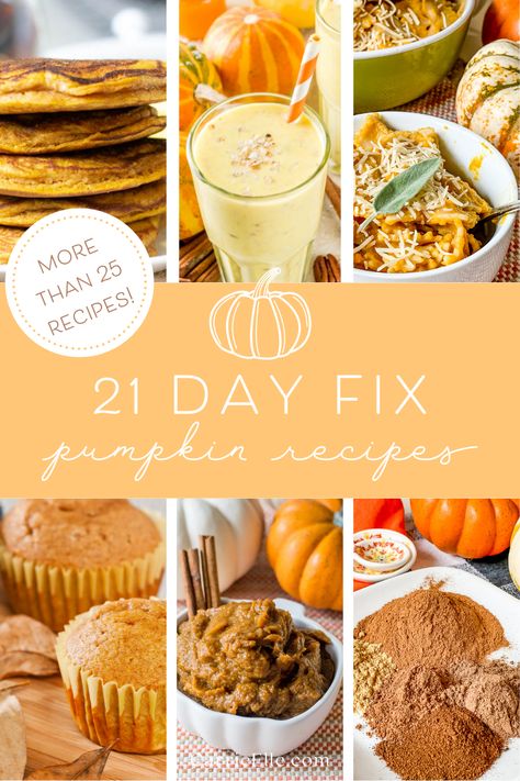 21 Day Fix Pumpkin Recipes - Carrie Elle 21 Day Fix Dessert, Pumpkin Protein Shake, 21 Day Fix Desserts, Pumpkin Pie Oatmeal, Body Nutrition, 21 Day Fix Diet, 21 Day Fix Meal Plan, Beachbody Recipes, 21 Day Fix Meals