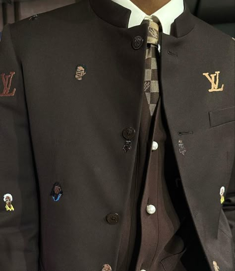 Louis Vuitton Jacket, Stylish Men Wear, Designer Suits For Men, Concept Clothing, Mens Casual Dress Outfits, Street Fashion Men Streetwear, Guys Clothing Styles, Pretty Stuff, Cannoli