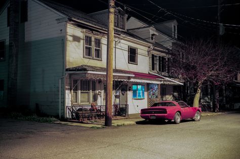 Silent Hill Town, Small Town Mystery, Skateboard Photos, Portra 160, Americana Aesthetic, Visual Development, Commonwealth, Art Block, Urban Landscape