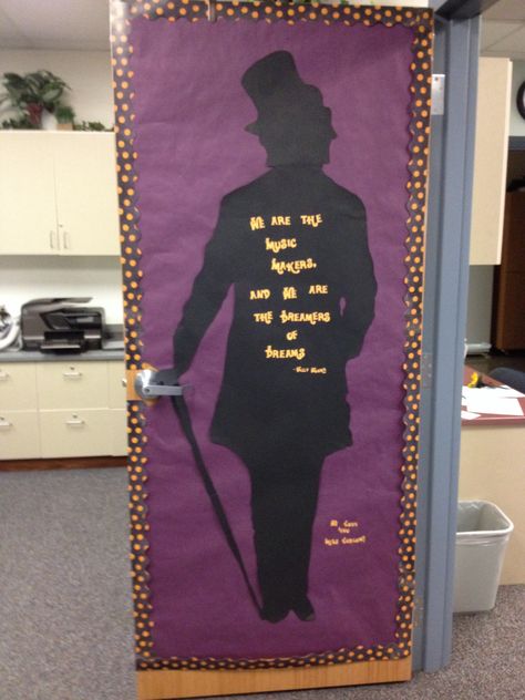 Willy Wonka teacher appreciation Charlie And The Chocolate Factory Classroom Door, Charlie And The Chocolate Factory Decorations Diy, Willy Wonka Classroom Door, Willy Wonka Teacher Appreciation Week, Willy Wonka Bulletin Board Ideas, Willy Wonka Classroom Theme, Willy Wonka Door Decorations, Willy Wonka Party Decorations Diy, Willy Wonka Party Decorations